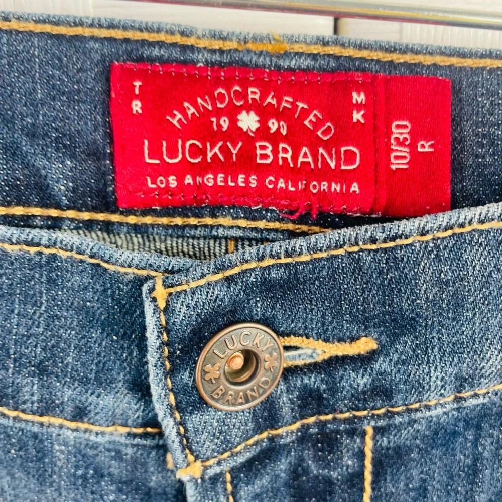 Lucky Brand Sweet'N Straight Blue‎ Straight Leg Jeans, Size  10/30